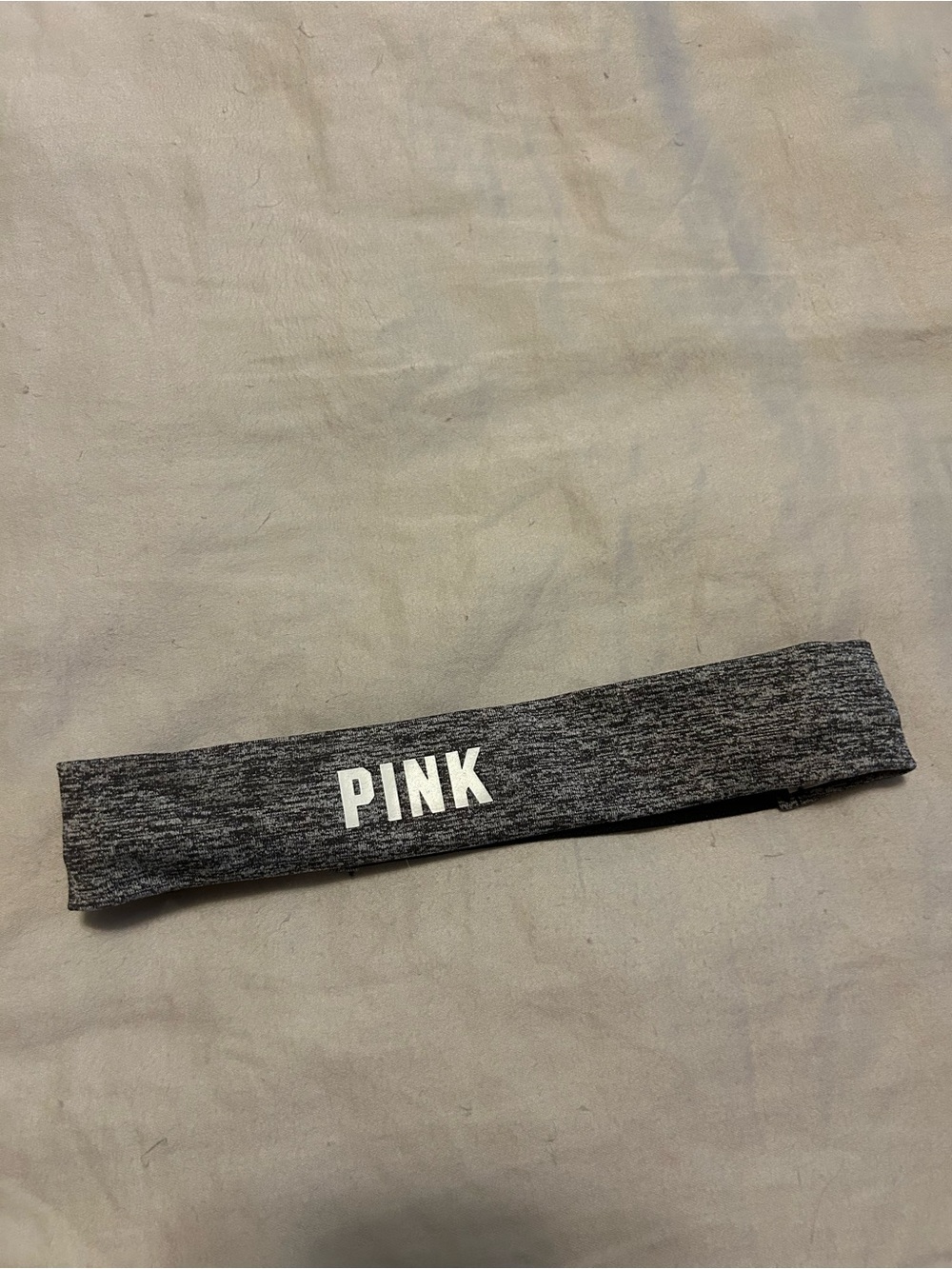 PINK Black Graphic Elastic Headband